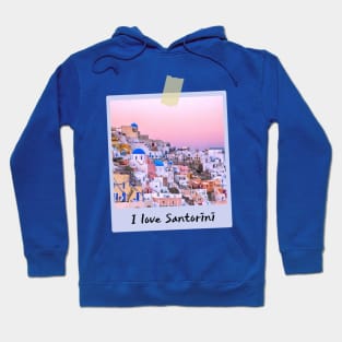 I LOVE SANTORINI Hoodie